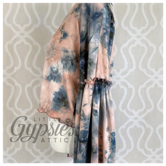 Galaxy Tie Dye Lux Comfort Top - Picture 14 of 15